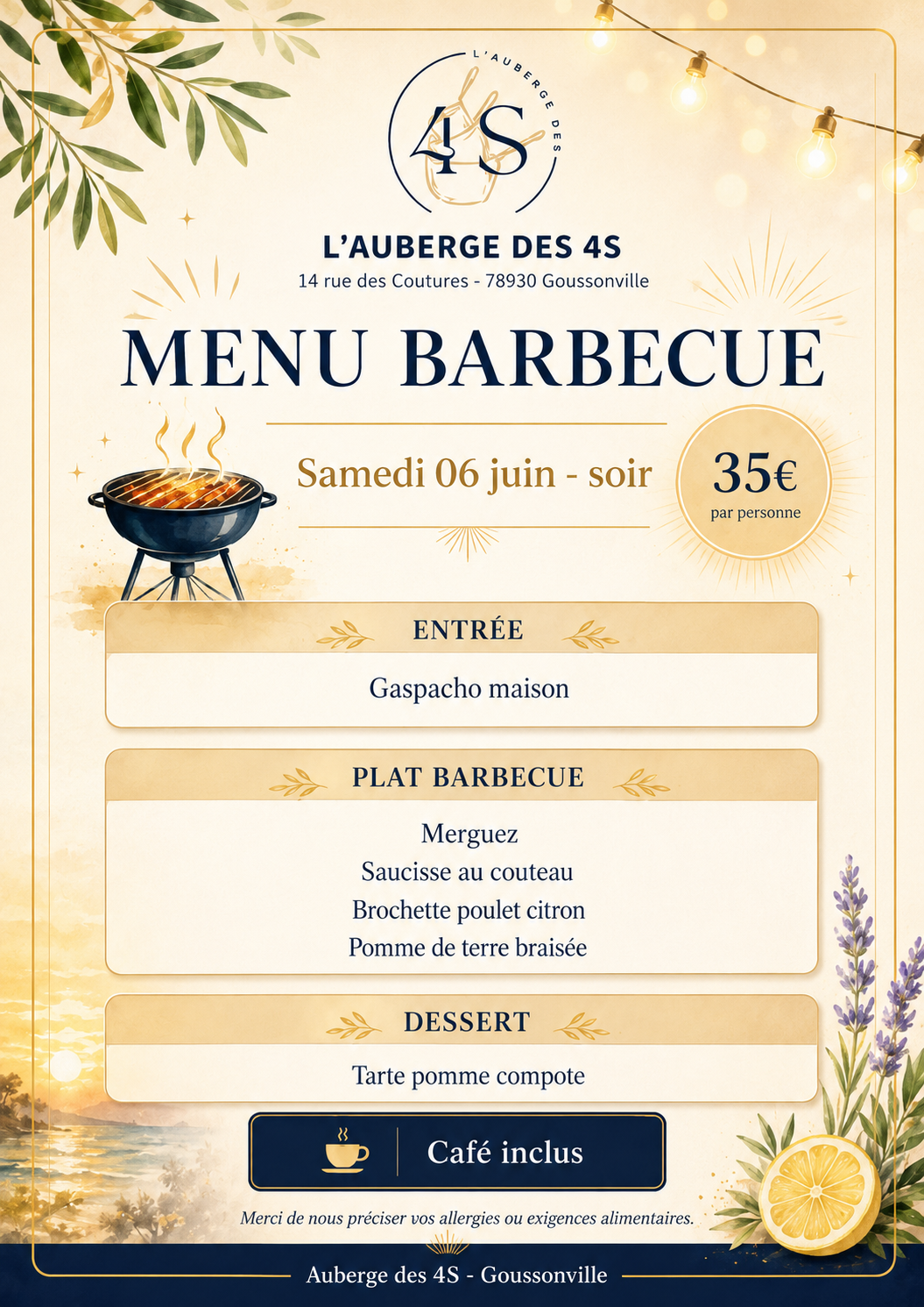 Soirée Barbecue